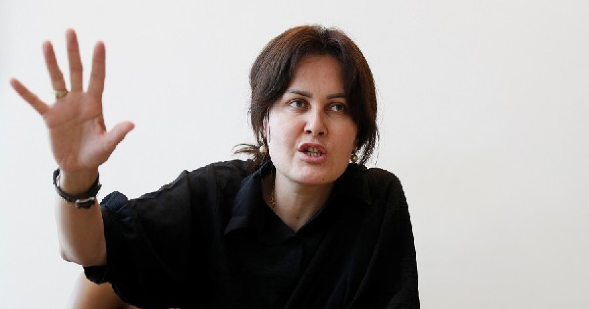 Woman film director who fled Afghanistan urges world to push Taliban to accept some conditions of democratic society